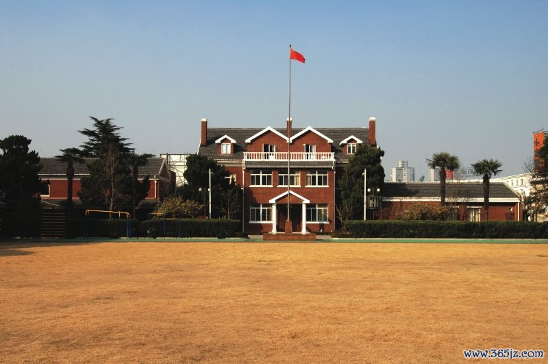 上海盲童学校。图片来自《城市的记忆——上海市历史文化风貌区（中心城区）》，上海人民出版社2014年出版。上海城市建设档案馆供图。